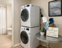 1 bedroom apartment interior at C+C Flats in Chula Vista, CA — spacious living area with modern finishes