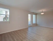 1 bedroom apartment interior at C+C Flats in Chula Vista, CA — spacious living area with modern finishes